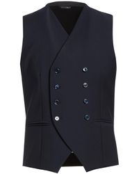 Daniele Alessandrini - Tailored Vest Wool, Polyester, Elastane - Lyst