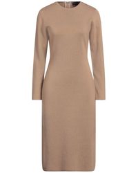 Fabiana Filippi - Midi Dress Merino Wool, Ecobrass - Lyst