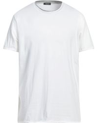 Rossopuro - T-Shirt Cotton, Elastic Fibres - Lyst