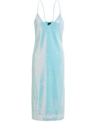 Pinko - Midi Dress Polyester - Lyst