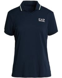 EA7 - Polo Shirt Polyamide, Elastane - Lyst
