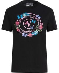 Versace Jeans Couture - T-Shirt Cotton - Lyst