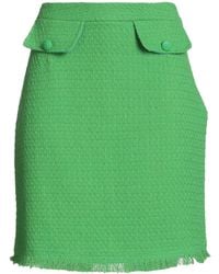 Hanita - Mini Skirt Cotton, Nylon - Lyst