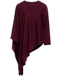 Anna Molinari - Burgundy Sweater Wool - Lyst