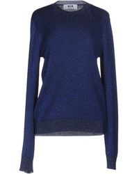 MSGM - Midnight Sweater Viscose, Polyester, Polyamide - Lyst