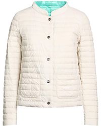 Herno - Ivory Puffer Polyamide - Lyst