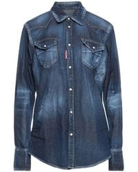 DSquared² - Denim Shirt - Lyst