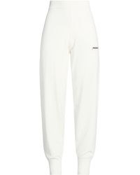 hinnominate - Ivory Pants Viscose, Elastane - Lyst