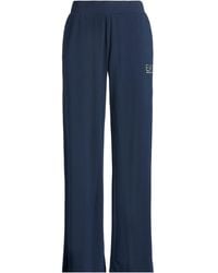 EA7 - Pants Cotton, Elastane - Lyst