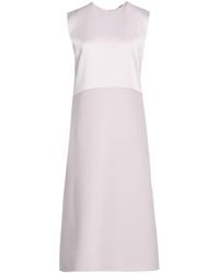 Jil Sander - Midi Dress Virgin Wool - Lyst