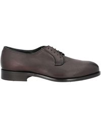RICHARD OWE'N - Dark Lace-Up Shoes Soft Leather - Lyst
