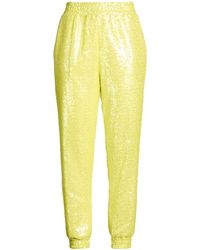 PHO® Firenze - Lime Pants Polyester, Elastane - Lyst