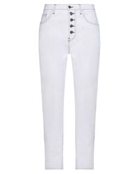 Pinko Denim Trousers - White