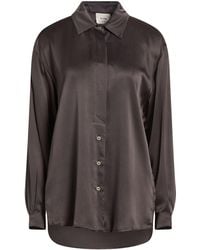Alysi - Dark Shirt Silk - Lyst