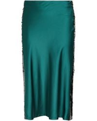 Please - Midi Skirt Polyester - Lyst