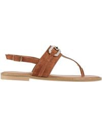 CafeNoir - Thong Sandal Leather - Lyst