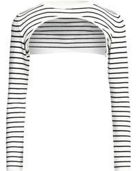 ViCOLO - Ivory Shrug Viscose, Acrylic, Elastane - Lyst