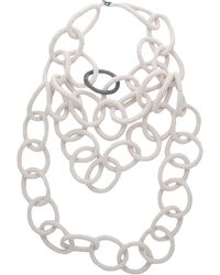 Brunello Cucinelli Halskette - Weiß