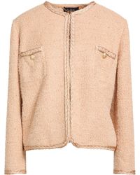 Clips - Camel Jacket Polyester, Polyamide - Lyst