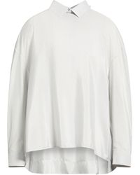 Dior - Ivory Shirt Silk - Lyst