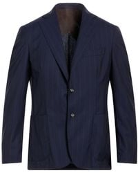 Barba Napoli - Midnight Blazer Virgin Wool - Lyst