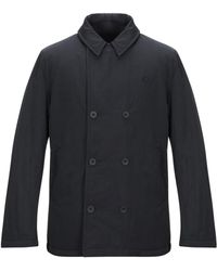 fred perry wool coat