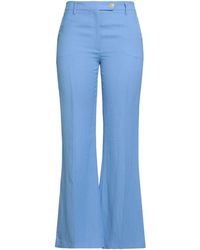 True Royal - Light Pants Viscose, Linen - Lyst