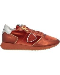 Philippe Model - Rust Sneakers Leather, Textile Fibers - Lyst