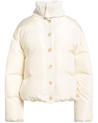 Fabiana Filippi - Cream Puffer Polyamide, Virgin Wool, Silk - Lyst