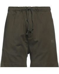Y-3 - Dark Shorts & Bermuda Shorts Cotton, Recycled Polyester - Lyst