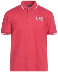 EA7 - Polo Shirt Cotton - Lyst