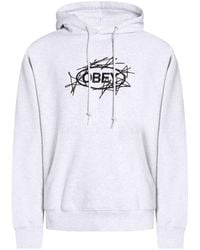 Obey - Sweatshirt Cotton, Polyester, Viscose - Lyst