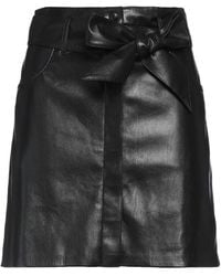 Nanushka - Mini Skirt Recycled Polyester - Lyst