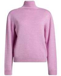 Ballantyne - Lilac Turtleneck Wool - Lyst