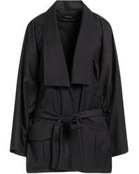 ACTUALEE - Charcoal Jacket Polyester, Rayon, Elastane - Lyst