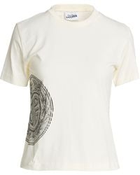Jean Paul Gaultier - Ivory T-Shirt Cotton, Elastane - Lyst