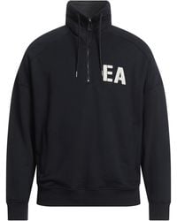 Emporio Armani - Sweatshirt Modal, Cotton, Polyamide, Elastane - Lyst