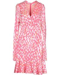 Issa Short Dress - Pink