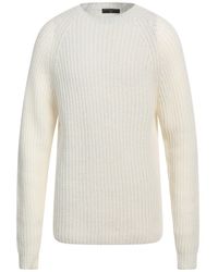 Daniele Fiesoli - Cream Sweater Merino Wool, Polyamide, Nylon - Lyst