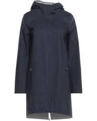 Herno - Overcoat & Trench Coat Cotton, Elastane - Lyst