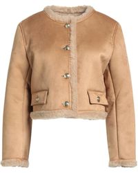 Sandro - Shearling & Teddy - Lyst