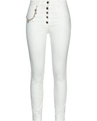 Elisabetta Franchi - Denim Trousers - Lyst