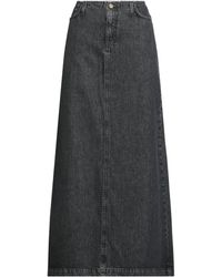 Alysi - Denim Skirt - Lyst