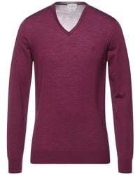 Brooksfield - Mauve Sweater Virgin Wool - Lyst