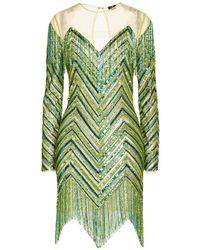 Elisabetta Franchi - Mini Dress Polyamide - Lyst