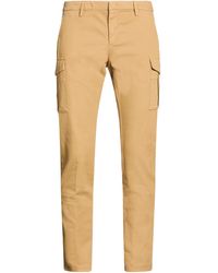 Dondup - Khaki Pants Cotton, Elastane - Lyst