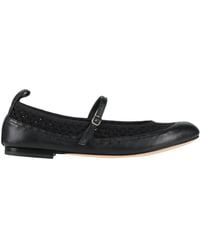 Agl Attilio Giusti Leombruni - Ballet Flats Leather, Textile Fibers - Lyst