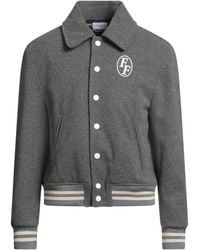 FAMILY FIRST - Jacket Polyester, Acrylic, Wool - Lyst