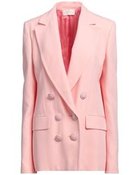 eleganti e blazer Donna Abbigliamento da Giacche da Giacche sportive Blazer di Sara Battaglia in Rosa 