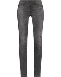 DIESEL - Jeans Cotton, Polyester, Elastane, Cow Leather - Lyst
